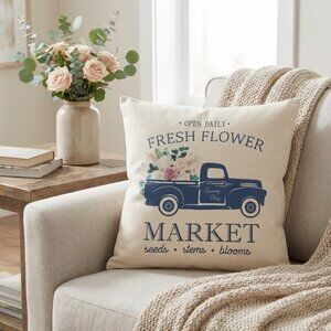 Sunny Days Spring/Summer Décor Pillows (set of 2)